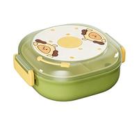 Yhsioaklo Kids Lunch Box | 2-Layer Leak-Proof Lid Spoon Fork Included