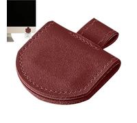 Yhsioaklo Marcapáginas con Portalápices | Marcapáginas Portabolígrafos Magnético De Cuero Para Cuaderno | Accesorios Lectura Escritura Estudiantes Profesores Biblioteca Aula