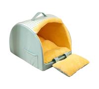 Yhsioaklo Para gatos con forma de cueva, suave, cómodo e impermeable, para gatos de interior, para uso interior y exterior, en casa, dormitorio, balcón, para invierno, sueño y viaje