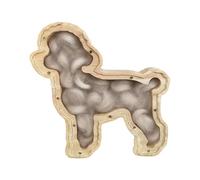 Yhsioaklo Pet Hair Keepsake Box | Wooden Container with Transparent Window