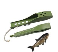 Yhsioaklo Pinzas y agarradores, pinzas de pesca pequeñas para el control de peces, agarrador de peces, soporte para pescado, herramienta para pesca nocturna y larga distancia