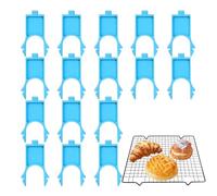 Yhsioaklo Separadores para bandejas de horno, separador reutilizable para parrillas de horno | Rejillas apilables para cocción y refrigeración - Ideal para dulces comidas familiares amantes de la