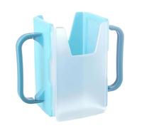 Yhsioaklo Soporte de cartón de leche | Recipiente de caja de con mango | Soporte de caja de leche | Recipiente de bolsas de reutilizable Bottle Accesorios de viaje para niños pequeños, niños