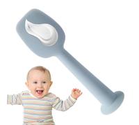 Yhsioaklo Spátula para bebés para crema de pañales, espátula de tope de bebé - Copa de succión Spátula de crema de tala de pañales,Herramienta de bálsamo de limpieza del aplicador de pasta para las