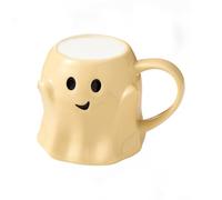 Yhsioaklo Taza de café de Halloween, 44 cl, taza de espíritu | reutilizable para té bebidas calientes en casa dormitorio universitario diario noche de juego club de lectura