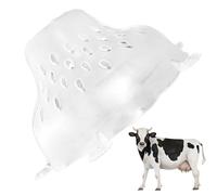 Yhsioaklo Ternero destete | Cubierta Transpirable para tetina de Ternera Segura | Transpirable Claro Pectoral para Suministros de cría de Animales para Agricultores
