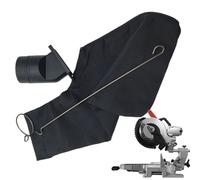 Yhsioaklo Uníversal - Bolsa de recogida de polvo para sierra ingletadora modelo 255 - Bolsa de repuesto antipolvo para sierras de aluminio, sierras circulares, Black, Refer to description, Unisex