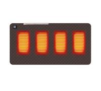 Yhsioaklo USB Heated Seat Cushion Pad |Portable 3-Setting Heating Pad For Camping, Home, Office & Stadium | Seat Warmer For Hips, Waist, Shoulders & Back For Mom, Dad, Hunting & Fishing