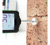 YHT29 - Medidor de humedad digital esférico de inducción para hormigón, azulejos y paredes de yeso, 5-40 mm de profundidad, batería recargable de 320 mAh