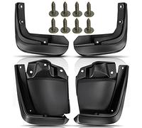YHTAUTO Mud Flaps Splash Guards Replacement for Honda Civic 2012 2013 2014 2015 Sedan, Mudguards Mudflaps Accessories for Cars Wheel Protector with Hardware Kit, Front & Rear 4Pcs Set
