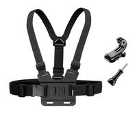 YHTSPORT Arnés de Pecho Soporte de Pecho, Fijación de Pecho para Cámara de Acción, Arnés de Pecho Ajustable, Correa de Pecho para GoPro y Otras Cámaras de Acción
