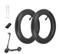 YHTSPORT Cámaras de Aire 10 Pulgadas, 10x2 Cámara Reforzada para Rueda de Patinete Eléctrico, Repuesto para Neumático con Válvula Recta, Cámaras de Aire para Xiaomi M365 1S Pro Pro2