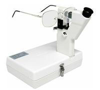 YHUEGH Máquina de optometría focimétrica lensómetro Manual con Estuche organizado, Enchufe o Fuente de alimentación de batería, Lectura Exterior y Resultado preciso, para ópticas, centros ópticos
