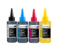 YHweZRvmW Tinta Universal del Tinte del Equipo de la Tinta del Recambio 100ml Compatible con Las impresoras de inyección de Tinta(1 Set)