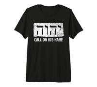 YHWH, JHVH Testigos de Jehová Tetragrammaton Símbolos Camiseta Premium