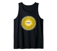 YHWH Tetragrammaton Nombre Hebreo de Dios Yahvé o Jehová Camiseta sin Mangas