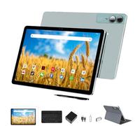 YHWHHI Tableta Android 14 de 11 pulgadas 2000 x 1200 2K, pantalla 2 en 1, octa núcleo, 128 GB + 18 (6 + 12 extensión) GB + 1 TB expandido, cámara de 5 + 5 + 13 MP, batería de 9000 mAh, WiFi 5G/2.4G,