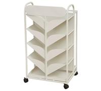 YHWKGZ Soporte for Paraguas for Entrada, Soporte Grande de Metal con Bandeja de Agua extraíble, Organizador Hueco Rectangular Independiente for Oficina en casa(Wit,25.5x16.1/65x41cm)