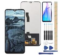 YHX-OU 6.30'' Negro Pantalla LCD para Xiaomi Redmi Note 8T M1908C3XG LCD Display Asamblea Pantalla Táctil Completa Reemplazo de Pantalla + Herramienta + Vidrio Templado(No para Redmi Note 8)