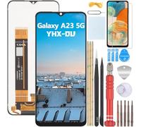 YHX-OU 6.6'' Pantalla LCD para Samsung Galaxy A23 5G SM-A236U SM-A236U1 SM-A236B SM-A236B/DS SM-A236B/DSN SM-A236E Digitalizador Pantalla Táctil de Reemplazo con Herramienta de Instalación (Negro)