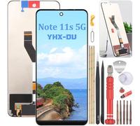 YHX-OU 6.60'' Negro Pantalla LCD para Xiaomi Redmi Note 11s 5G 22031116BG LCD Display Asamblea Pantalla Táctil Completa Reemplazo de Pantalla + Herramienta