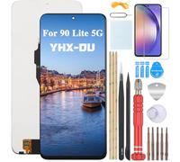 YHX-OU 6.7'' Negro Pantalla LCD para Honor 90 Lite 5G CRT-NX1 LCD Display Asamblea Pantalla Táctil Completa Reemplazo de Pantalla + Herramienta + 1 Protector de Pantalla