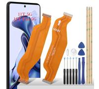 YHX-OU Cable Flex de Repuesto para Xiaomi 11T 5G 21081111RG Xiaomi 11T Pro 5G 2107113SG 2107113SI 2107113SR FPC Cable Flexible para Conexión a la Placa Base +Herramientas