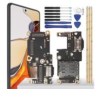 YHX-OU Conector de Carga para Xiaomi 11T 5G Xiaomi 11T Pro 5G Puerto de Carga de Repeusto Compatible con Xiaomi 11T 5G Xiaomi 11T Pro 5G Placa de Carga Dock Connector Cable Flex con Herramientas