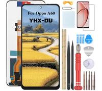 YHX-OU Pantalla LCD de 6,67 Pulgadas para OPPO A60 CPH2631 LCD Display OPPO A60 Pantalla Táctil de Repuesto LCD de Cristal Digitalizador + 1 Protector de Pantalla + Herramientas