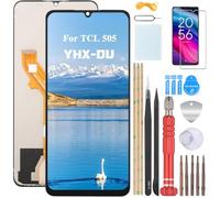 YHX-OU Pantalla LCD para TCL 505 T509K1 Pantalla Reemplazo para TCL 505 LCD Digitalizador de Repuest Asamblea con Herramientas(Negra)