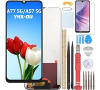 YHX-OU Pantalla TFT de 6,67 pulgadas, color negro, para Oppo A57 5G A77 5G CPH2339 LCD pantalla táctil pantalla táctil digitalizador de cristal con herramienta + 1 protector de pantalla