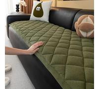 YHXAIQ Funda Sofá Antideslizante y Lavable, Funda 3 2 Plazas Ajustable, Protector Poliéster para Sofás Seccionales, L, para Mascotas, Perros, Gatos, Universal(B4,110 x 240 cm)