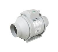 YHxFlux Ideal para el hogar Ventilador de conducto silencioso potente, extractor aire 4 pulgadas/5 pulgadas/6 pulgadas, presurizado redondo, Motor cocina flujo Diagonal(4 inch)