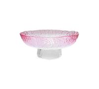 YHxFlux Tazón decorativo Plato de fruta en vidrio, plato Color degradado rosa, decorativo for el hogar, cocina, Hotel, restaurante, aperitivos, caramelo para la decoración del hogar