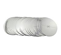 YHXiXi Vela de papel Bobeche 30PCS portavelas de papel Protectores de goteo para iglesia Servicio Vigilia Velas