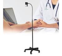 YHYAI Lámpara de exploración quirúrgica médica, Soporte de Suelo Flexible con Cuello de Cisne para ginecología y estomatología ambulatoria, lámpara quirúrgica móvil para Mascotas.