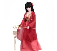 YHYQiFei Muñeca Bjd de 1/4 de 16 pulgadas, muñeca de anime, muñeca SD hecha a mano, figura de acción coleccionable, decoración de escritorio para el hogar y juego de regalo (F)