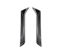 yhyttr 2 alerones for ventana trasera de maletero, Compatible for VW, T-ROC SUV A11 MK1 R R-Line 2017-2023 Tira decorativa del alerón lateral de la ventana trasera(Carbon Fiber Look)
