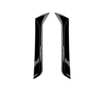 yhyttr 2 alerones for ventana trasera de maletero, Compatible for VW, T-ROC SUV A11 MK1 R R-Line 2017-2023 Tira decorativa del alerón lateral de la ventana trasera(Glossy Black)