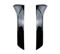 yhyttr 2 alerones laterales for ventana trasera, Compatible for SEAT, Leon 5F FR MK3 MK3.5 (2012-2021). Tira decorativa del alerón lateral de la ventana trasera(Glossy Black)