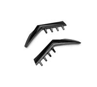 yhyttr 2 alerones laterales for ventana trasera, Compatible for Volkswagen, Golf 8 MK8 GTI 2020-2023 Tira decorativa del alerón lateral de la ventana trasera(Glossy Black)