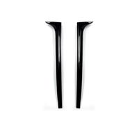 yhyttr 2 alerones laterales for ventana trasera de coche, Compatible for VW, Polo MK5 6R 6C 2011-2017, divisor de maletero. Tira decorativa del alerón lateral de la ventana trasera