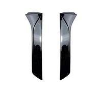 yhyttr Alerón de labio for ventana de coche, Compatible for SEAT, Leon 5F FR Mk3 MK3.5 de 5 puertas, borde lateral del alerón trasero del techo. Tira decorativa del alerón lateral de la ventana traser