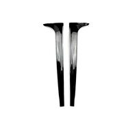 yhyttr Alerón de techo de ala lateral trasera de coche, Compatible for VW, Compatible for Polo, MK5 2011-2017, pegatinas, alerones de cubierta embellecedores, kits de carrocería negros brillantes Tira