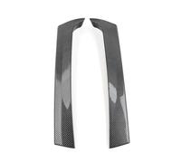yhyttr Alerón divisor de ventana de maletero trasero de coche, Compatible for VW, Compatible for Tiguan, MK2 estándar 2017-2023 Tira decorativa del alerón lateral de la ventana t(Carbon Fiber Black)