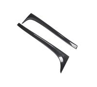 yhyttr Alerón divisor lateral for ventana trasera, Compatible for GOLF, 7 MK7 GTD R 2014-2018, estilo de coche, fibra de carbono Tira decorativa del alerón lateral de la ventana t