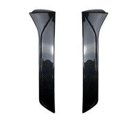 yhyttr Alerón embellecedor de ventana de coche, Compatible for SEAT, Leon 5F FR Mk3 MK3.5 de 5 puertas, alerón trasero de techo, borde lateral, aleta trasera. Tira decorativa del alerón lateral de la