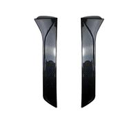 yhyttr Alerón embellecedor de ventana de coche, Compatible for SEAT, Leon 5F FR Mk3 MK3.5 de 5 puertas, alerón trasero de techo, borde lateral, aleta trasera. Tira decorativa del alerón lateral de la