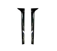 yhyttr Alerón lateral con moldura de ventana trasera, Compatible for Skoda, Octavia Estate 2014-2019, tapa de maletero de coche, cubierta de puerta trasera, divisor Canard, color negro brillante Tira