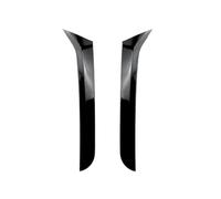 yhyttr Alerón lateral con moldura for ventana trasera, Compatible for Volkswagen, Compatible for Sharan, 2011-2022, tapa de maletero de coche, cubierta de puerta trasera, divisor de Canards, color neg